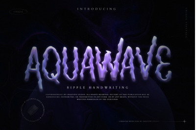 Aquawave Ripple Handwriting