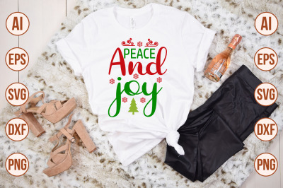 Peace and Joy svg