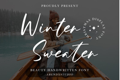 Winter Sweater - Beauty Handwritten
