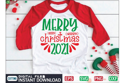 MERRY christmas 2021 svg design