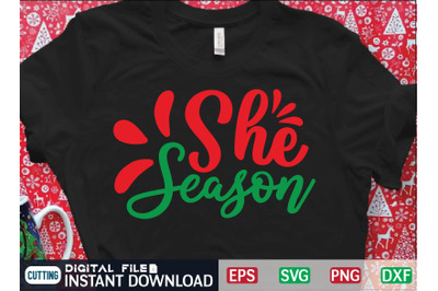 She Season svg design