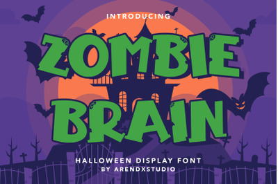 Zombie Brain - Halloween Display