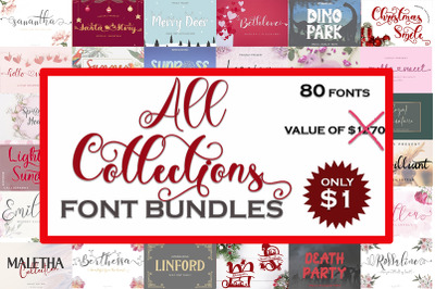 All Collections Font Bundles