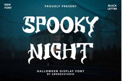 Spooky Night - Halloween Display