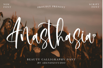 Anasthasia - Beauty Calligraphy Font
