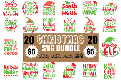 Christmas svg bundle