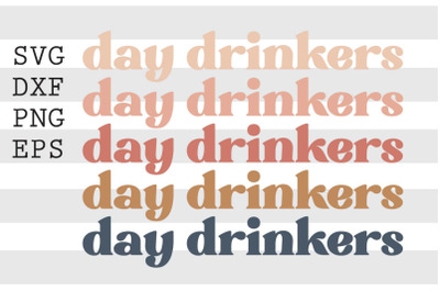 Day drinkers SVG