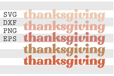 Thanksgiving SVG