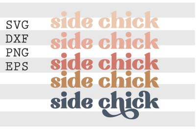 Side chick SVG