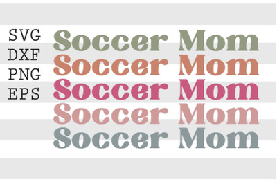 Soccer mom SVG