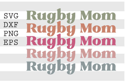 Rugby Mom SVG