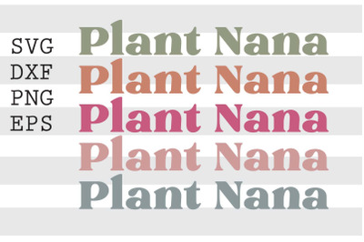 Plant Nana SVG