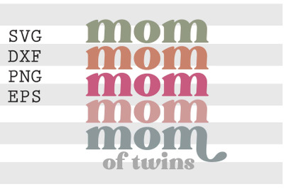 Mom of twins SVG