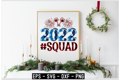 New Year SVG T shirt design Template