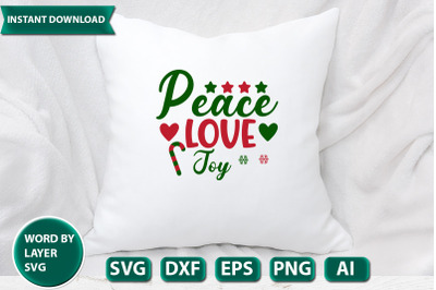 Peace Love Joy svg cut file