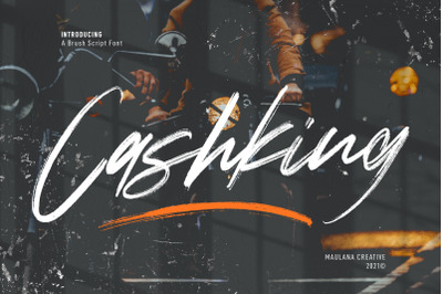 Cashking Brush Script Font