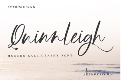 Quinnleigh - Modern Calligraphy Font