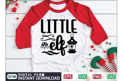 LITTLE elf svg design