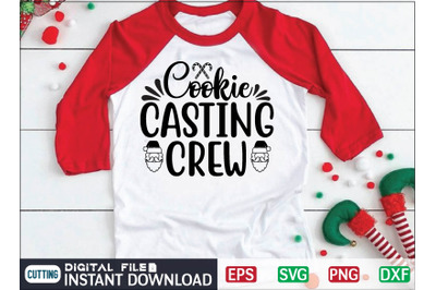 Cookie CASTING CREW svg design