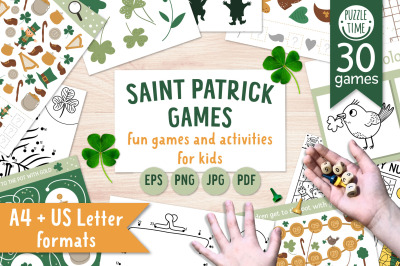 Saint Patrick games for kids
