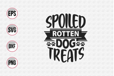 Dog typographic quotes design vector template.