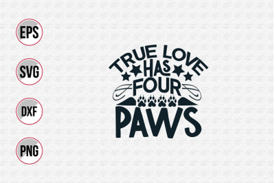 Dog typographic quotes design vector template.