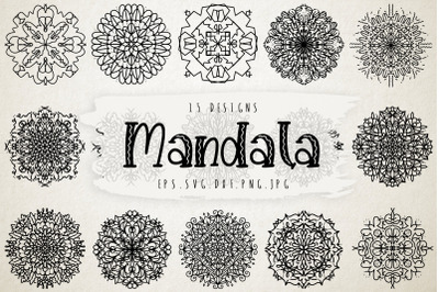 Mandala SVG Bundle Vol 3