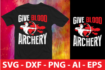 give blood archery