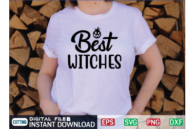 BEST WITCHES svg design