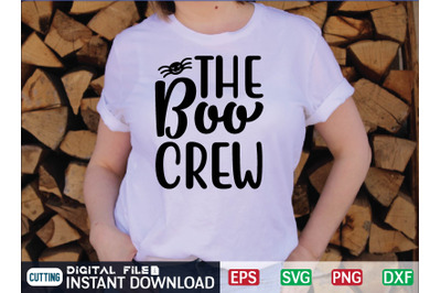 THE Boo CREW svg design