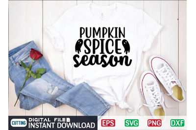 PUMPKIN spice SEASON svg design