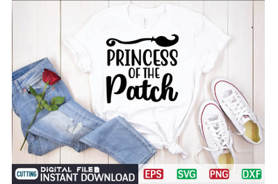 PRINCESS OF THE Patch svg design