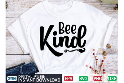 Bee Kind svg design