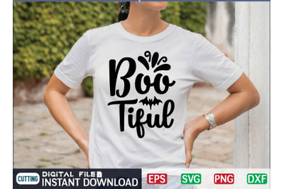 Boo Tiful svg design