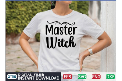 Master Witch svg design