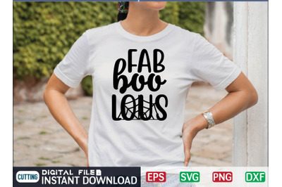 FAB BOO LOUS svg design