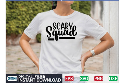 Scary Squad svg design