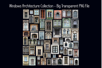 Windows Architecture Collection - Big Transparent PNG File