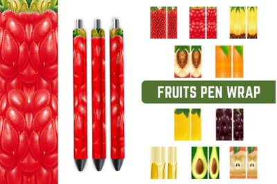 Fruits Pen Sublimation