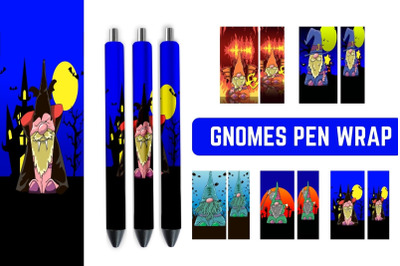 Halloween Gnome Pen Sublimation