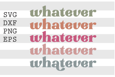 Whatever SVG