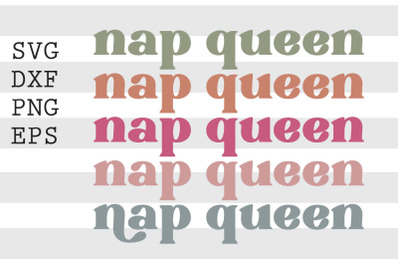 Nap queen SVG