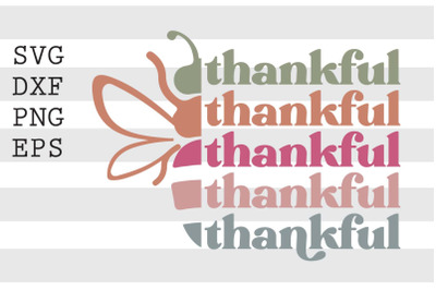 Bee thankful SVG