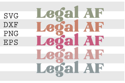 Legal AF SVG