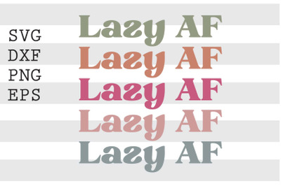 Lazy AF SVG