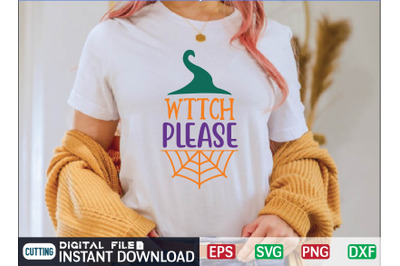 WTTCH PLEASE svg design