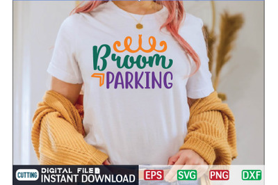 Broom PARKING svg design