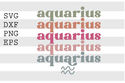 Aquarius SVG