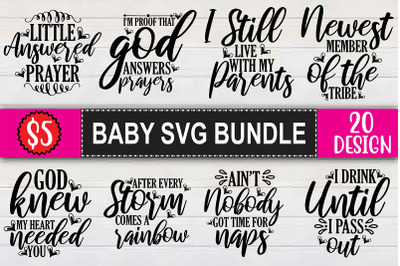 Baby svg bundle