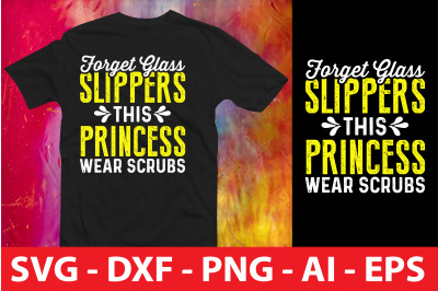 Forget Glass Slippers This Princess Wear scrubs